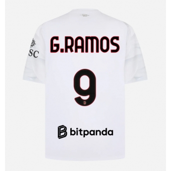 AC Milan Goncalo Ramos #9 Maglia Gara Trasferta Repliche 2026-27 Maniche Corte